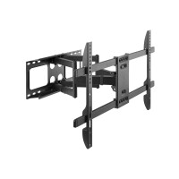 Equip Neig-/schwenkbare TV-Wandmontagehalterung - 37 bis 80 Zoll - 2,03 m (80") - 200 x 200 mm - 600 x 400 mm - -15 - 5° - Kunststoff - Edelstahl - Schwarz