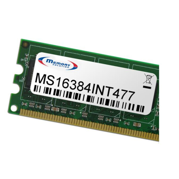 Memorysolution Memory Solution MS16384INT477, 16 GB