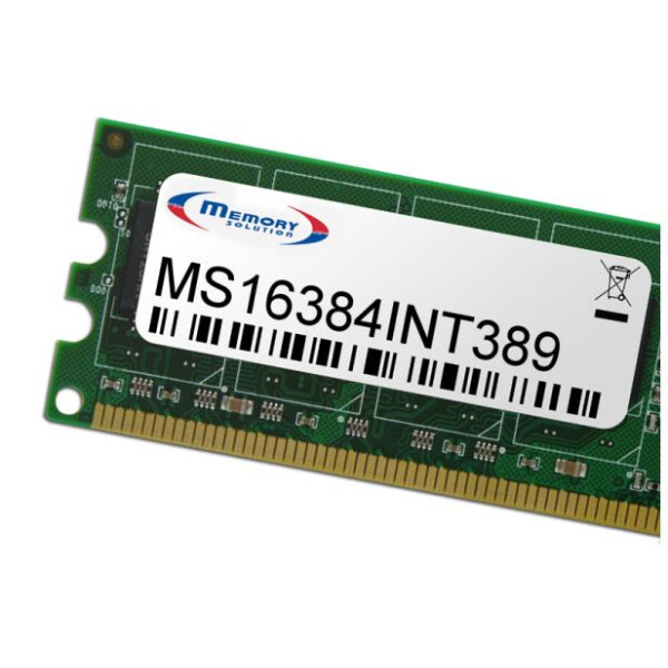 Memorysolution Memory Solution MS16384INT389, 16 GB, Grün