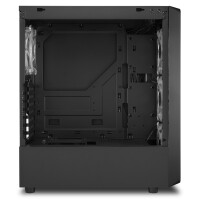 Sharkoon TK4 RGB - Midi Tower - PC - Schwarz - ATX - micro ATX - Mini-ITX - Multi - Taschenlüfter
