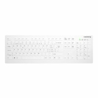 Cherry AK-C8112, Volle Größe (100%), RF Wireless, Scherenschalter, QWERTZ, Weiß