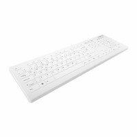 Cherry AK-C8112, Volle Größe (100%), RF Wireless, Scherenschalter, QWERTZ, Weiß