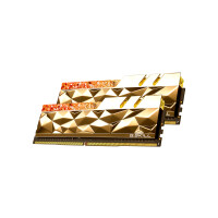 G.Skill Trident Z Royal F4-4800C20D-32GTEG, 32 GB, 2 x 16 GB, DDR4, 4800 MHz, 288-pin DIMM, Gold