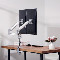 LogiLink BP0089 - Klemme - 9 kg - 43,2 cm (17 Zoll) - 81,3 cm (32 Zoll) - 100 x 100 mm - Silber