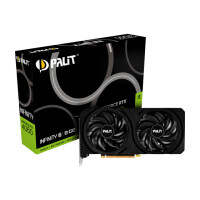 Palit NE64060019P1-1070L, GeForce RTX 4060, 8 GB, GDDR6, 128 Bit, PCI Express 4.0, 2 Lüfter