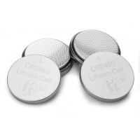 Verbatim CR2450 - Einwegbatterie - CR2450 - Lithium - 3 V - 4 Stück(e) - Silber