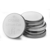 Verbatim CR2450 - Einwegbatterie - CR2450 - Lithium - 3 V - 4 Stück(e) - Silber