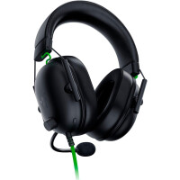 Razer Blackshark V2 X, Kabelgebunden, 20 - 20000 Hz, Gaming, 240 g, Kopfhörer, Schwarz, Grün