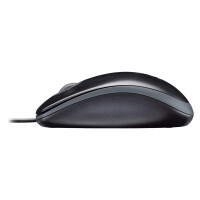 Logitech LGT-MK120-US, Kabelgebunden, USB, Mechanischer Switch, QWERTY, Schwarz, Maus enthalten