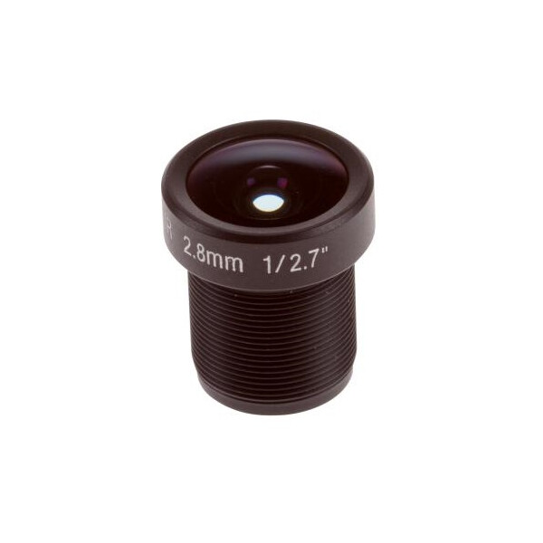 Axis M12 2.8mm F1.2, Linse, Drinnen, Schwarz, Axis, M3905-R, P3905-R Mk III, M3905-R, P3905-R Mk III, M12