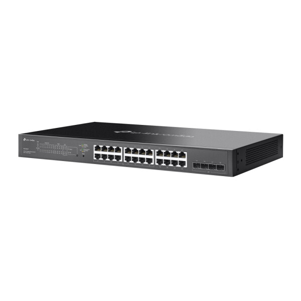 TP-LINK Omada SG2428LP, Managed, L2/L2+, Gigabit Ethernet (10/100/1000), Power over Ethernet (PoE), Rack-Einbau