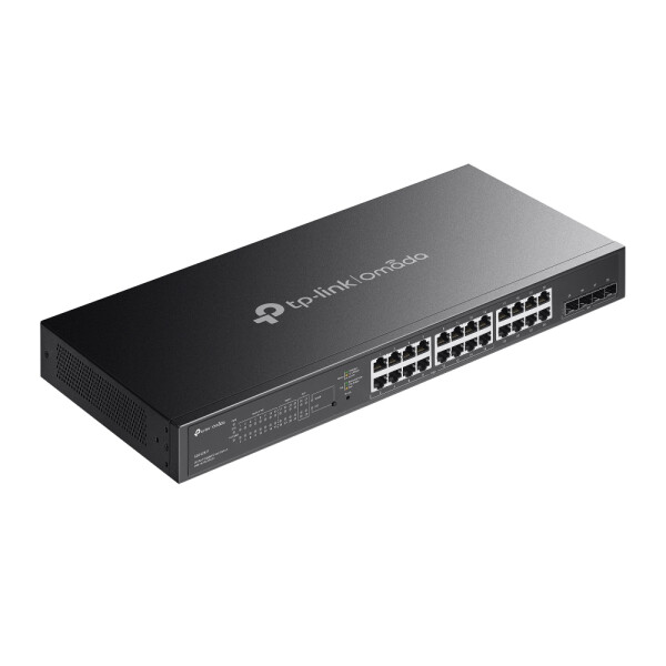 TP-LINK Omada SG2428LP, Managed, L2/L2+, Gigabit Ethernet (10/100/1000), Power over Ethernet (PoE), Rack-Einbau