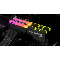 G.Skill Trident Z RGB F4-4800C20D-32GTZR, 32 GB, 2 x 16 GB, DDR4, 4800 MHz, 288-pin DIMM, Schwarz