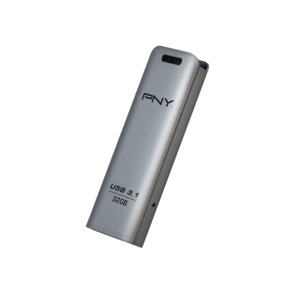 PNY FD32GESTEEL31G-EF - 32 GB - 3.2 Gen 1 (3.1 Gen 1) - 20 MB/s - Dia - Edelstahl