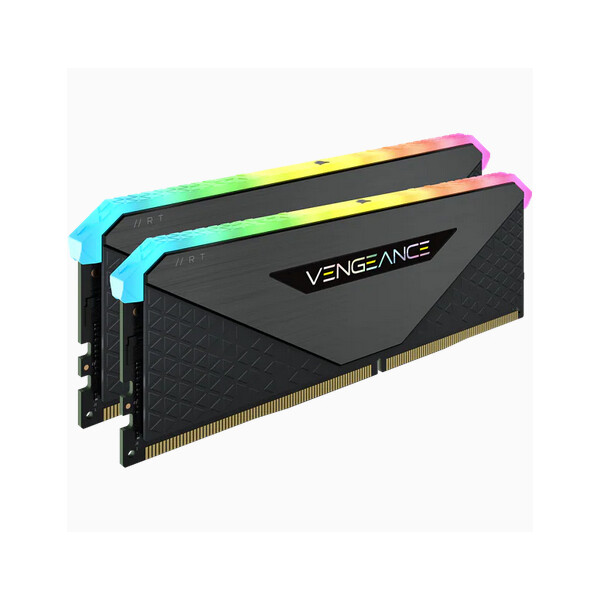 Corsair Vengeance RGB CMN32GX4M2Z3600C18, 32 GB, 2 x 16 GB, DDR4, 3600 MHz, 288-pin DIMM, Schwarz