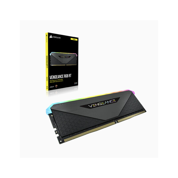 Corsair Vengeance RGB CMN32GX4M2Z3600C18, 32 GB, 2 x 16 GB, DDR4, 3600 MHz, 288-pin DIMM, Schwarz