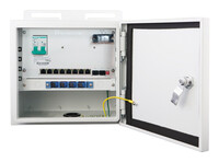 LevelOne Switch 10x GE OSW-1031 8x Outputs 802.3at/af PoE - Switch - 1 Gbps