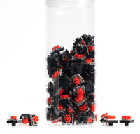 Keychron Low Profile Mechanical Red Switch-Set transparent