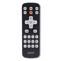 Acer MC.JMV11.00G, Universal, IR Wireless, Drucktasten, Schwarz