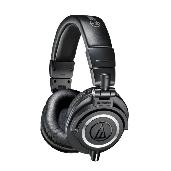 Audio-Technica ATH-M50X, Kabelgebunden, 15 - 28000 Hz, Musik, 285 g, Kopfhörer, Schwarz