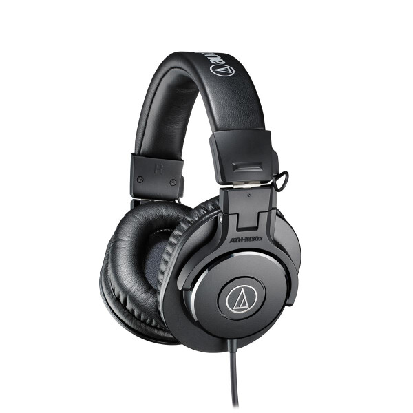 Audio-Technica ATH-M30X, Kopfhörer, Kopfband, Musik, Schwarz, 3 m, Verkabelt