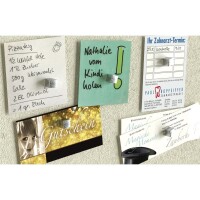 fischer MAGNET KRALLE, Passive Halterung, Tisch/Bank, Kühlschrank, Indoor, Grau