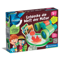 Clementoni Galileo Lab Entdecke die Welt der Natur, Experimentier-Set, Botanik, 5 Jahr(e), Mehrfarbig