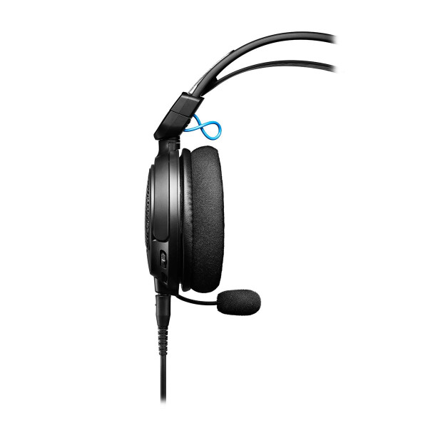 Audio-Technica ATH-GDL3, Kabelgebunden, Gaming, 10 - 35000 Hz, 220 g, Kopfhörer, Schwarz