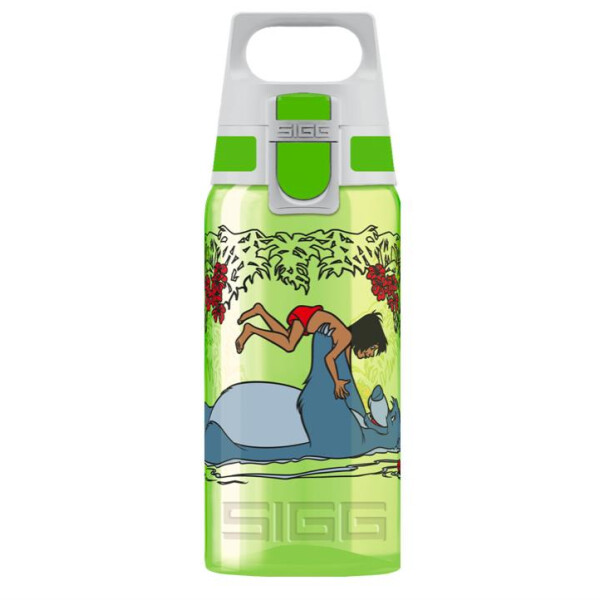 SIGG Viva One, 500 ml, Tägliche Nutzung, Fitness, Sport, Grün, Kunststoff, Junge/Mädchen, Weiß