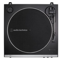 Audio-Technica AT-LP60XUSB, Audio-Plattenspieler mit Riemenantrieb, Vollautomatisch, Grau, Metallisch, Aluminium, 33 1/3,45 RPM, DC-Servomotor