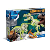 Clementoni AUSGRABUNGS-SET T-REX & TRICERATOPS,...