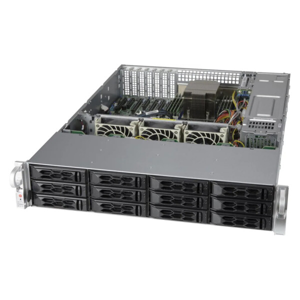 Supermicro SuperChassis LA26AC12-R1K03LP1 - Gehäuse - Lüfter