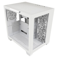 LC-Power Gaming 807W, Midi Tower, PC, Weiß, ATX,...