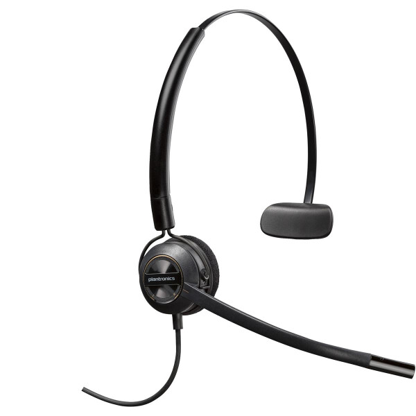 HP POLY HW540 Over The Headband, Stirnband, Schwarz