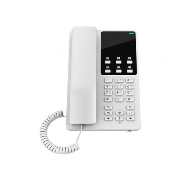 Grandstream GHP620, IP-Telefon, Weiß, Kabelgebundenes Mobilteil, 2 Zeilen, LCD, Gigabit Ethernet