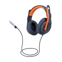 Logitech Zone Learn - Kabelgebunden - Ausbildung - 192 g - Kopfhörer - Blau - Orange