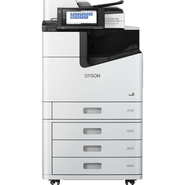 Epson WorkForce Enterprise WF-C20750, Tintenstrahl, Farbdruck, 600 x 2400 DPI, Farbkopieren, A4, Schwarz, Grau