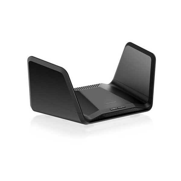 Netgear Nighthawk RAXE300, Wi-Fi 6 (802.11ax), Tri-Band (2,4 GHz / 5 GHz / 5 GHz), Eingebauter Ethernet-Anschluss, Schwarz, Tragbarer Router