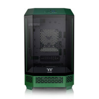 Thermaltake 300 Racing Green, Micro Tower, PC, Grün, micro ATX, Mini-ATX, SPCC, Heimbüro