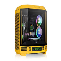 Thermaltake 300 Bumblebee, Micro Tower, PC, Gelb, micro ATX, Mini-ATX, SPCC, Heimbüro