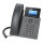 Grandstream GRP2602P, IP-Telefon, Schwarz, Kabelloses Mobilteil, 2 Zeilen, 2000 Eintragungen, LCD