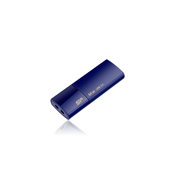 Silicon Power Blaze B05, 128 GB, USB Typ-A, 3.2 Gen 1 (3.1 Gen 1), Dia, 9,2 g, Blau