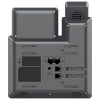 Grandstream GRP2602W, IP-Telefon, Schwarz, Kabelgebundenes Mobilteil, Im Band, Außerhalb des Bandes, LCD, 6,12 cm (2.41")