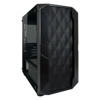 LC-Power Gaming 712MB, Micro Tower, PC, Schwarz, micro...