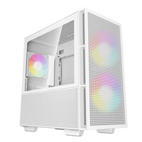 Deepcool CH360 weiss Tempered Glass - Tower - ATX