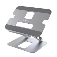 j5create JTS127-N Multi-Winkel Laptopständer - Laptop- & Tablet-Ständer - Schwarz - Grau - Aluminium - 40,6 cm (16") - 4 kg - 226 mm