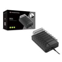 Conceptronic OZUL 8-Port 75W USB-PD Ladestation - Drinnen - AC - 12 V - Schwarz