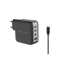 Conceptronic 4-Port 100W GaN USB-PD-Ladegerät mit...