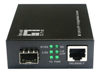 LevelOne Konverter GVT-2051 10GBit>RJ45 to SFP+ sw - Converter - Kupferdraht