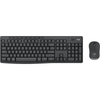 Logitech MK370 Combo for Business, Kabellos, RF Wireless + Bluetooth, Membran Key Switch, QWERTY, Graphit, Maus enthalten